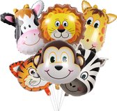 Jungle Decoratie Ballonnen - Verjaardag Versiering - Dieren - safari ballon - Dieren ballon - Gekleurde Ballonnen