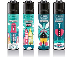 Clipper Aansteker - Amsterdam in Colour