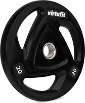VirtuFit Olympische Rubberen Halterschijf - 20 kg - 50 mm