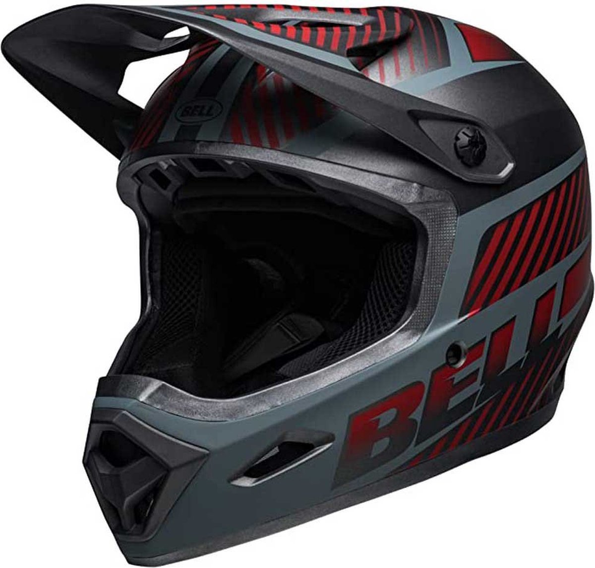 Bell Transfer Matte Charcoal/Gray Helm - Maat M (55-57cm) – foto 4