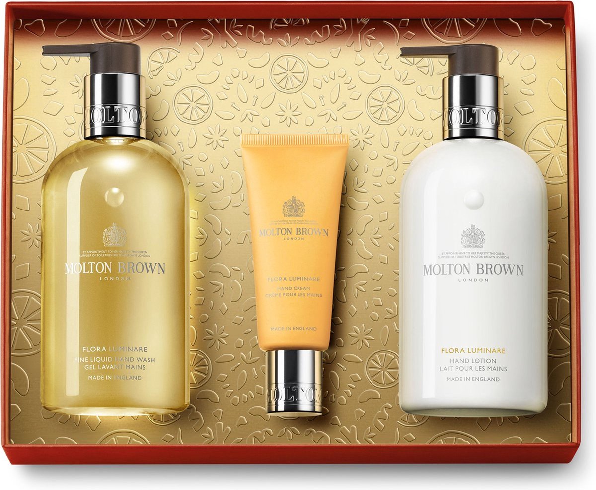 Goedkoopste MOLTON BROWN - Flora Luminare Hand Care Gift Set Geschenkset home - 3 st - Geschenkset home