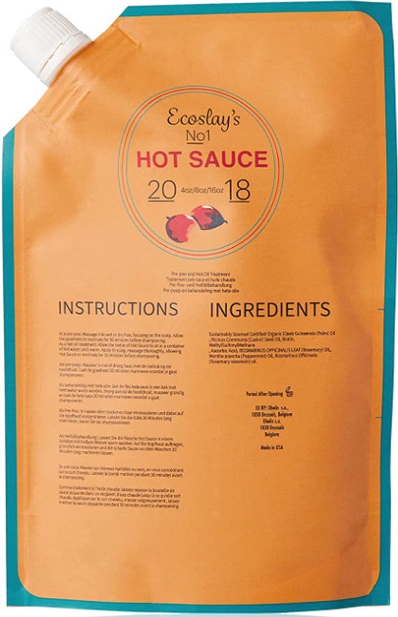 SALE! Ecoslay Hot Sauce Pouch -236ml