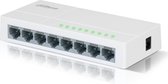 Dahua Ethernet Switch - 8 Poorten - Unmanaged - 8 x 10 / 100 Mbps - Internet - Netwerk splitter - PFS3008-8ET-L