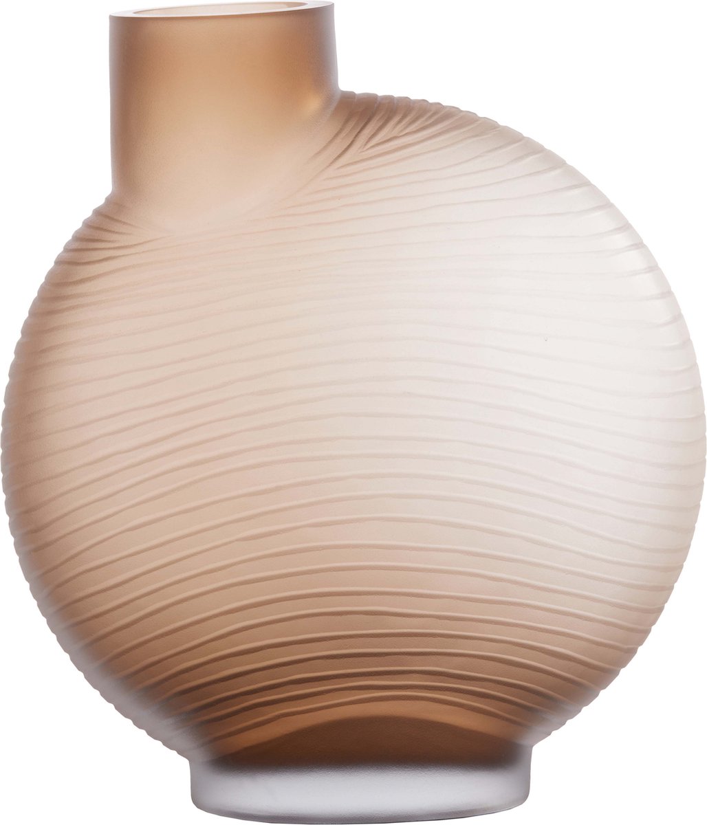 Light & Living Vaas TORNA - 33x16.5x36.5cm - Bruin