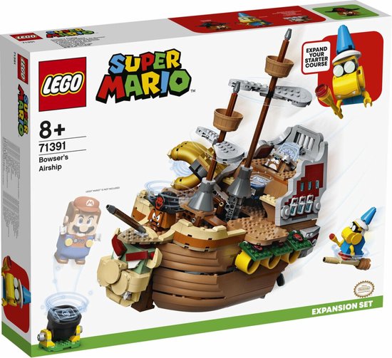 LEGO Super Mario 71427 Ensemble d'Extension Forteresses Volantes de Larry  et Morton, Jouet avec Personnages : : Toys & Games