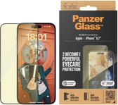 Geschikt voor PanzerGlass Apple iPhone 15 Plus EyeCare Ultra-Wide Screen Protector Glas
