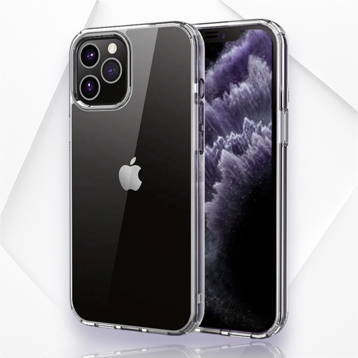 iPhone 11 Pro Ultieme Silicone Case - iPhone 11 Pro Transparante Bescherming Hoesje - Premium Zachte Silicon Hoesje voor iPhone 11 Pro