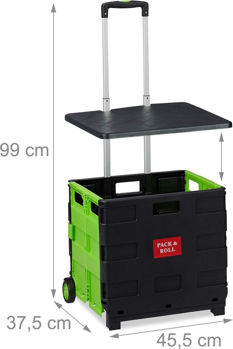 Chariot de Transport Pliable Max.150kg Surface antidérapante, chariot a roulette Chariot de Transport Pliable Max.150kg Surface antidérapante, chariot a roulette