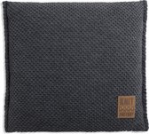 Coussin Knit Factory Lynn 50x50 Anthracite