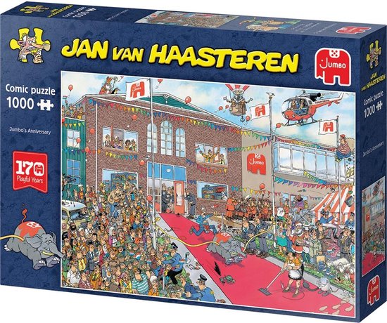Jan van Haasteren - 170 Jaar Jumbo Jubileum - Puzzel - 1000 stukjes