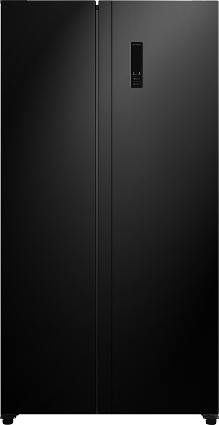 Exquisit cdj445-040eb - amerikaanse koelkast - met display - no frost - 442...