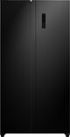 Exquisit CDJ445-040EB - 5 Jaar garantie - Amerikaanse koelkast - Met Display - No Frost - 442 Liter - Zwart