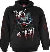 Sweat à capuche Spiral - Trick Or Treat - S - Zwart