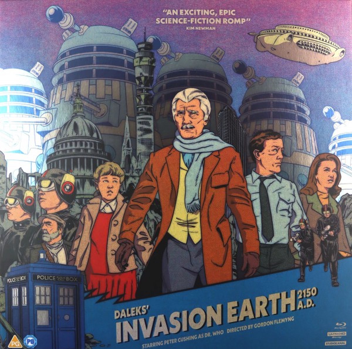 Daleks' Invasion Earth 2150 A.D. [Blu-Ray 4K]-