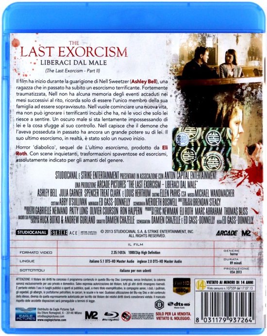 laFeltrinelli The Last Exorcism - Liberaci dal Male Blu-ray Engels, Italiaans - laFeltrinelli