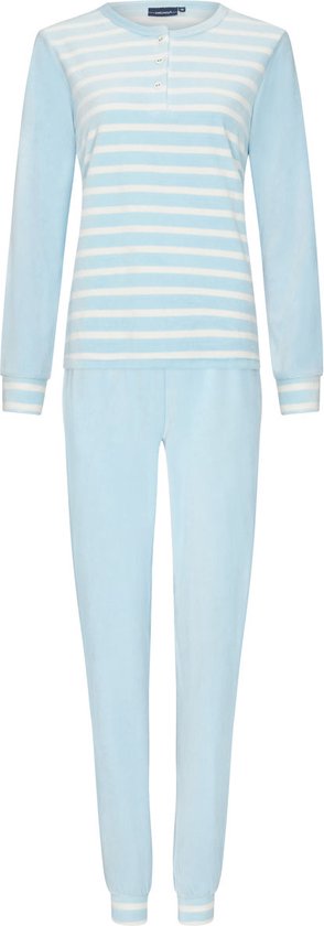 Pastunette Pyjama lange broek - 509 Blue - maat 36 (36) - Dames Volwassenen - Katoen/polyester- 20232-164-4-509-36