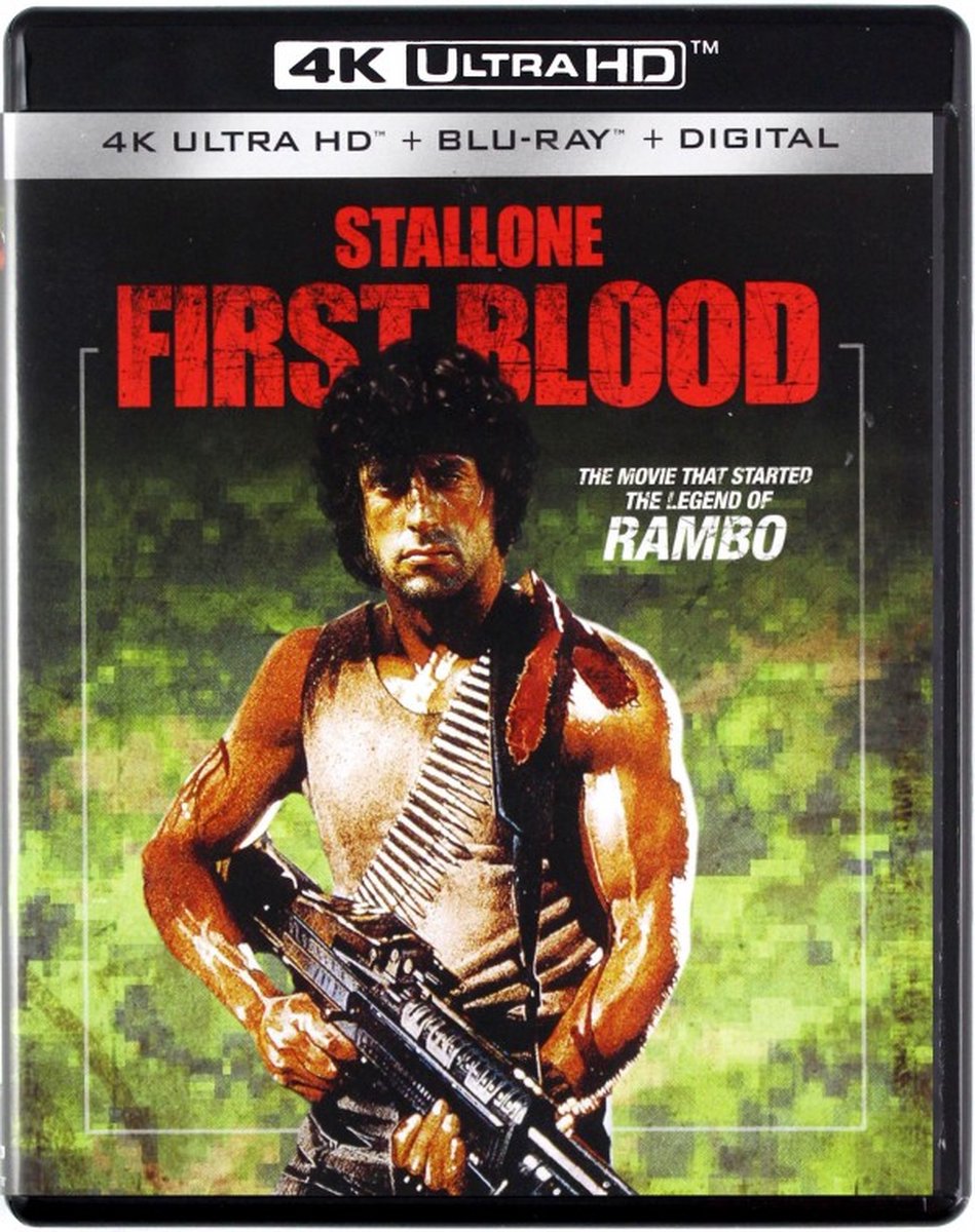 First Blood [Blu-Ray 4K]+[Blu-Ray]-