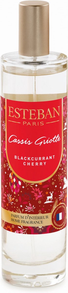 Esteban Kerst Blackcurrant Cherry roomspray 50ml