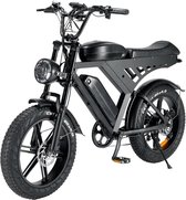 Beefly V30 - Fatbike - Elektrische Fiets - Elektrische fatbike - E Bike - Hydraulische remmen - 2x 15 Ah Accu - 250W motor - Zwart