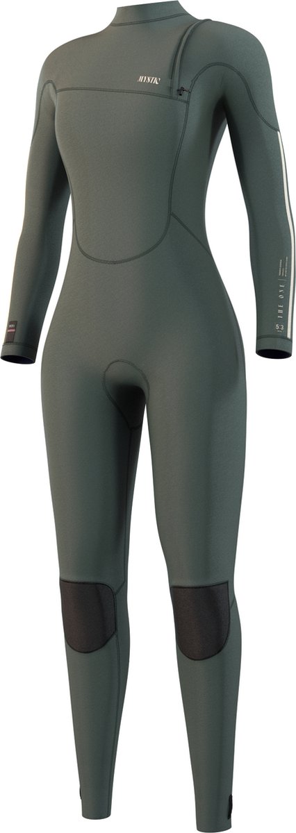 Mystic The One Fullsuit 4/3mm Zipfree Women - 2023 - Dark Olive - XS