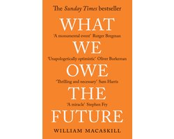 Omslag van What We Owe The Future