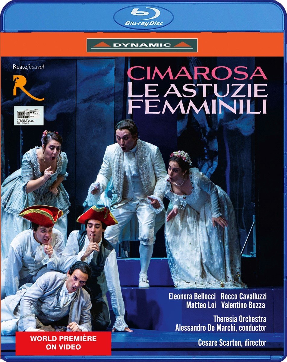 Alessandro De Marchi, Eleonora Bellocci - Cimarosa: Le Astuzie Femminili (Blu-ray)