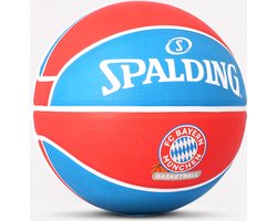 Spalding FC Bayern maat 7 Rubber Basketbal Euroleague Team 2018