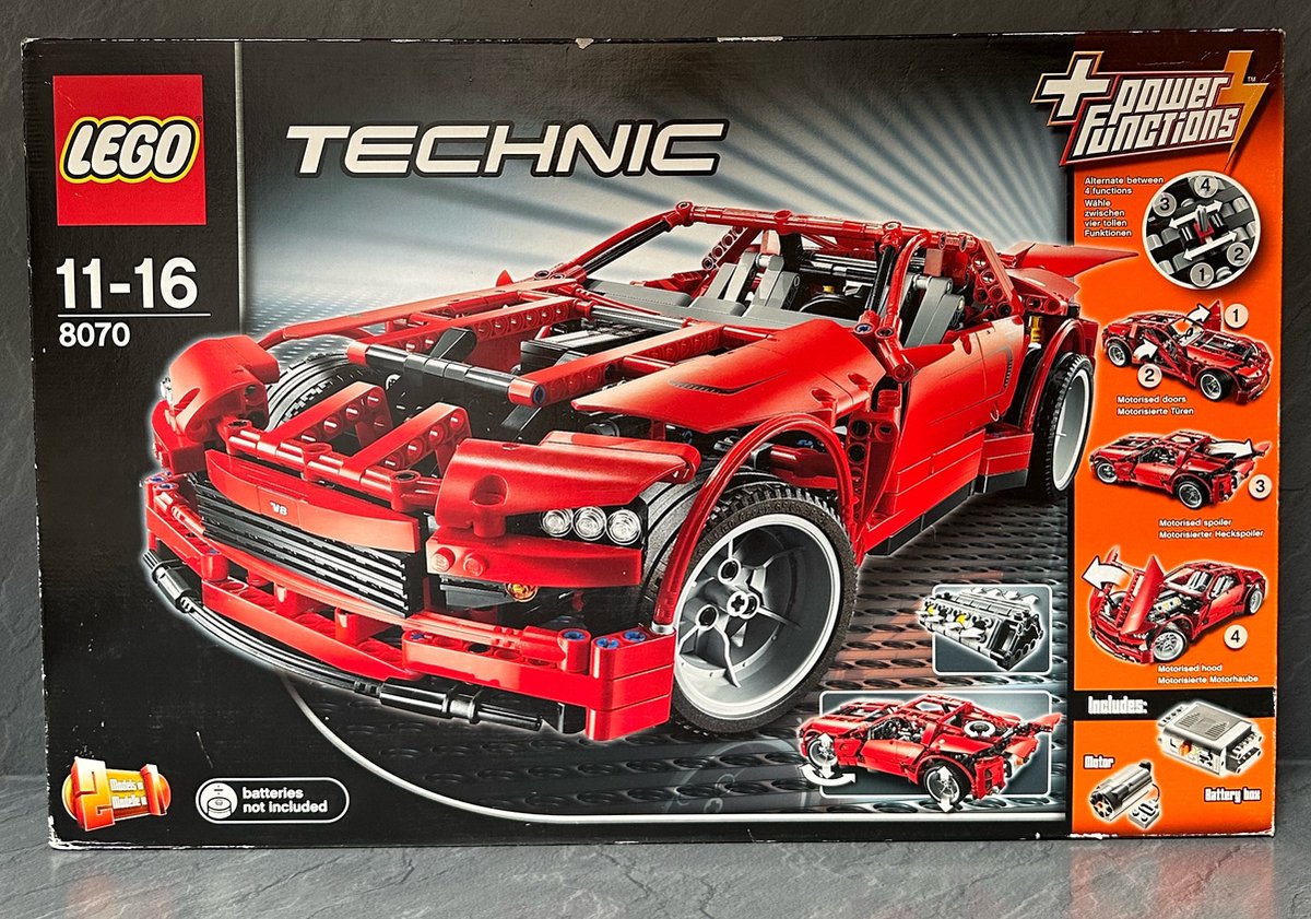 LEGO Technic Super Car - 8070 | bol