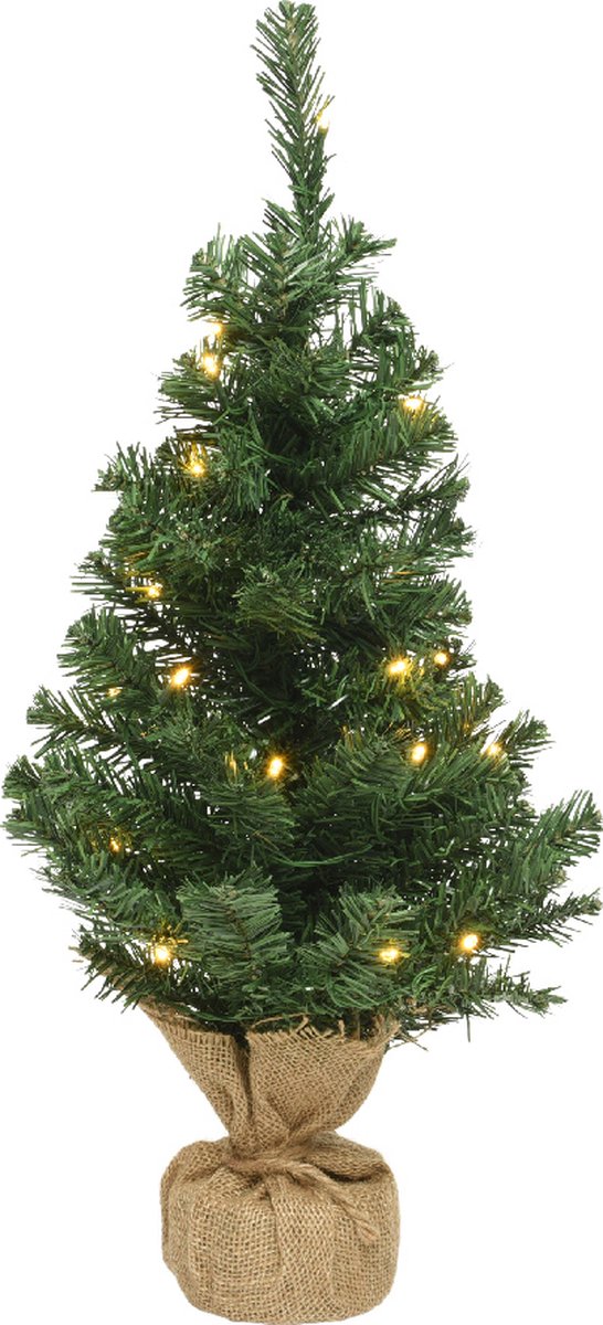 Bol.com Everlands - Mini Kerstboom - 60cm - Inc. verlichting aanbieding
