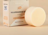 Haarmasker Bar Honing | Handgemaakt in Nederland | Voedt het haar intens | Plasticvrij | SLS- & SLES-vrij | Dierproefvrij | Vegan | 100% biologisch afbreekbare verpakking