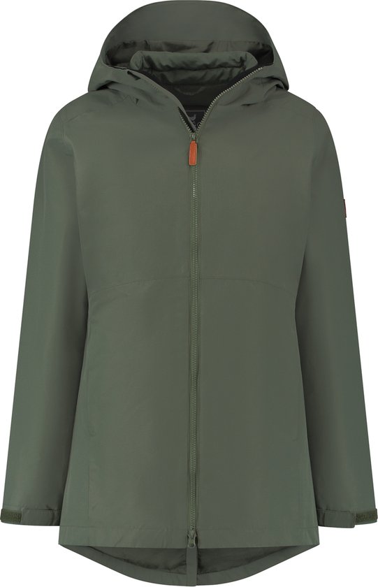 MGO Lizzy Jacket - Dames 3-in-1 jas - Winddicht en waterdicht - Groen - Maat XL