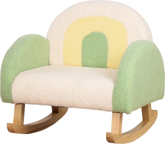 Schommelstoel voor kinderen - Schommelzitje - Kinderzetel - Kinderstoel - 50B x 45T x 50H cm