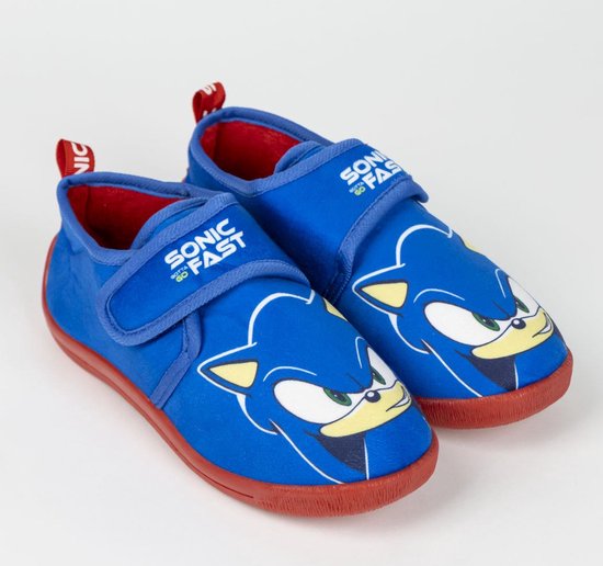 Pantoufles Sonic the Hedgehog - Sonic doit Go Fast
