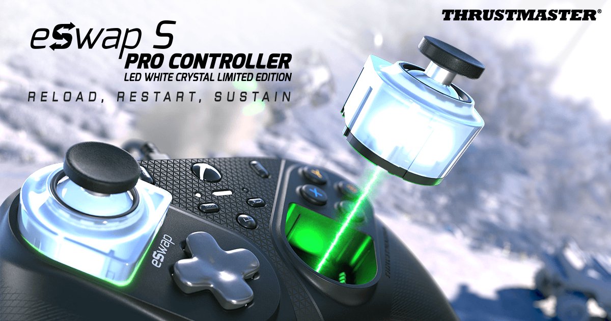 Thrustmaster ESWAP S Pro Crystal Limitée Xbox Series