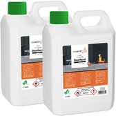 Element4 Top Quality 10 litres Bio - Bioéthanol 96,6% - biocarburant - sfeerhaard automatique Biocarburant Premium 2x 5 litres