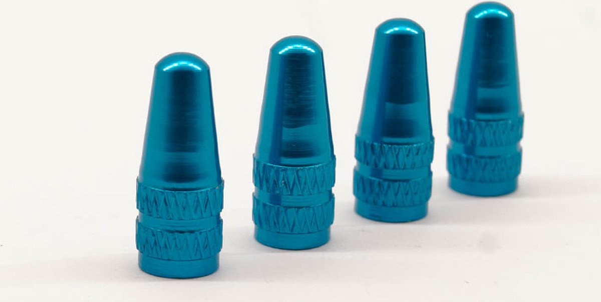 Presta-ventieldoppen, 52 stuks, 13 kleuren van geanodiseerde