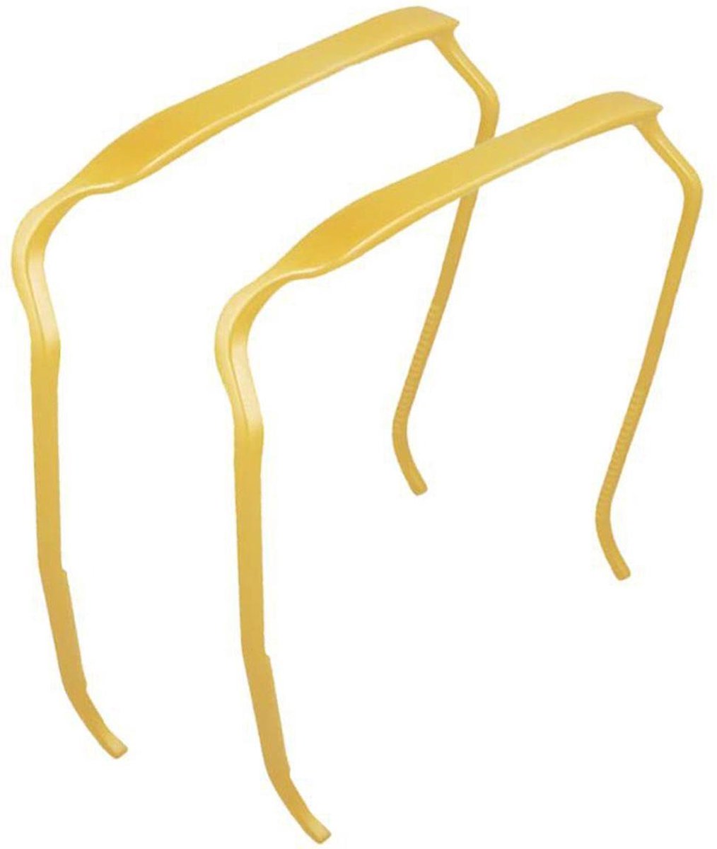 Zonnebril Haarband - Set van 2 - Zonnebril Haarband Effect - Haarband Zonnebril - Haarband- Haarbanden- 2 stuks - Geel