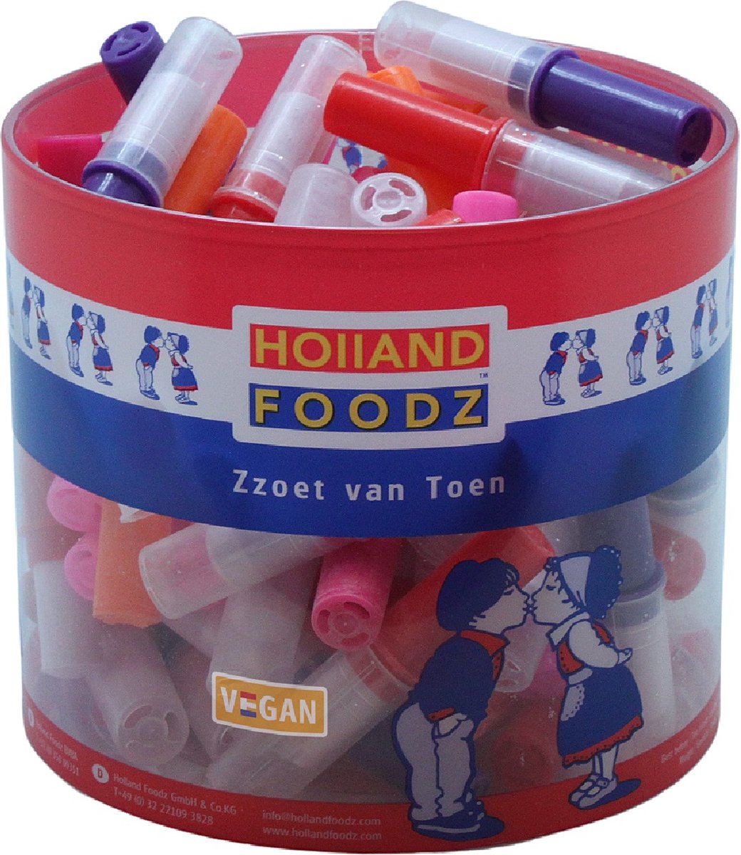 Holland Foodz Snoep Lipstick 60st