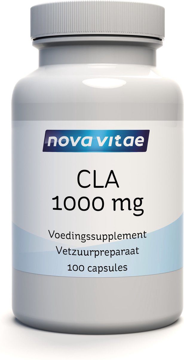 Goedkoopste Nova Vitae - CLA - Geconjugeerd Linolzuur - 1000 mg - 100 capsules