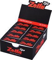 Filter Tips Zetla | 50 x 50 tips (zwart) | 26 x 55 MM | Filter tip voor Lange vloei | Filter tip voor shag