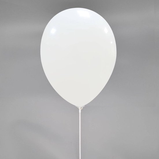 IBBO Shop - Ballonstaafjes - 20 stuks - Ballon staafjes - Wit - 30 CM - Merkloos