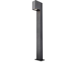 HOFTRONIC™ Marion LED Sokkellamp buiten zwart - 100 cm - Padverlichting - GU10 Fitting - Max. 7 Watt - IP65 Waterdicht - Staande buitenlamp