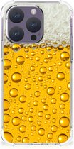Telefoonhoesje Geschikt voor iPhone 15 Pro Hippe Hoesjes met transparante rand Bier