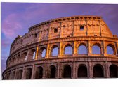 PVC Schuimplaat- Colosseum - Rome - Stad - Gebouw - 75x50 cm Foto op PVC Schuimplaat