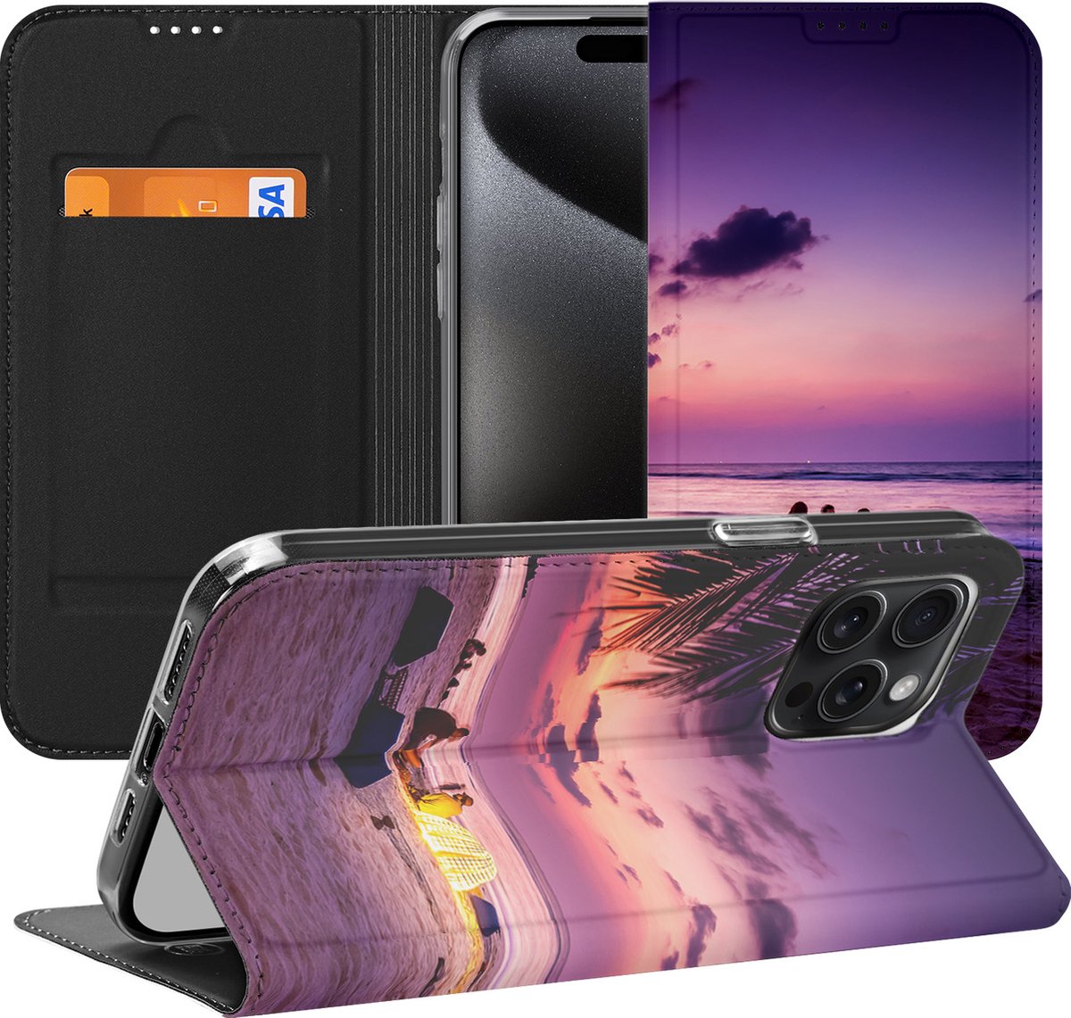 Stand Case Hoesje Maken voor de iPhone 15 Pro Max