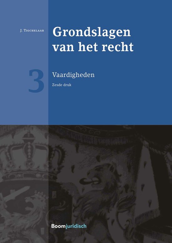 Foto: Boom juridische studieboeken grondslagen van het recht 3 vaardigheden