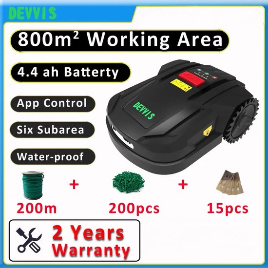  - Robot grasmaaiers - robotmaaier - grasmaaier - 800m2