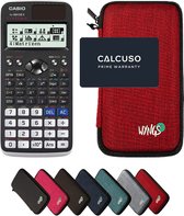 CALCUSO Basispakket rood met Rekenmachine Casio FX-991DE X ClassWiz