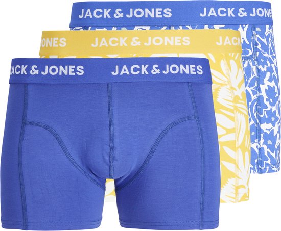 JACK&JONES ADDITIONALS JACMARBELLA TRUNKS 3 PACK Heren Onderbroek - Maat XL