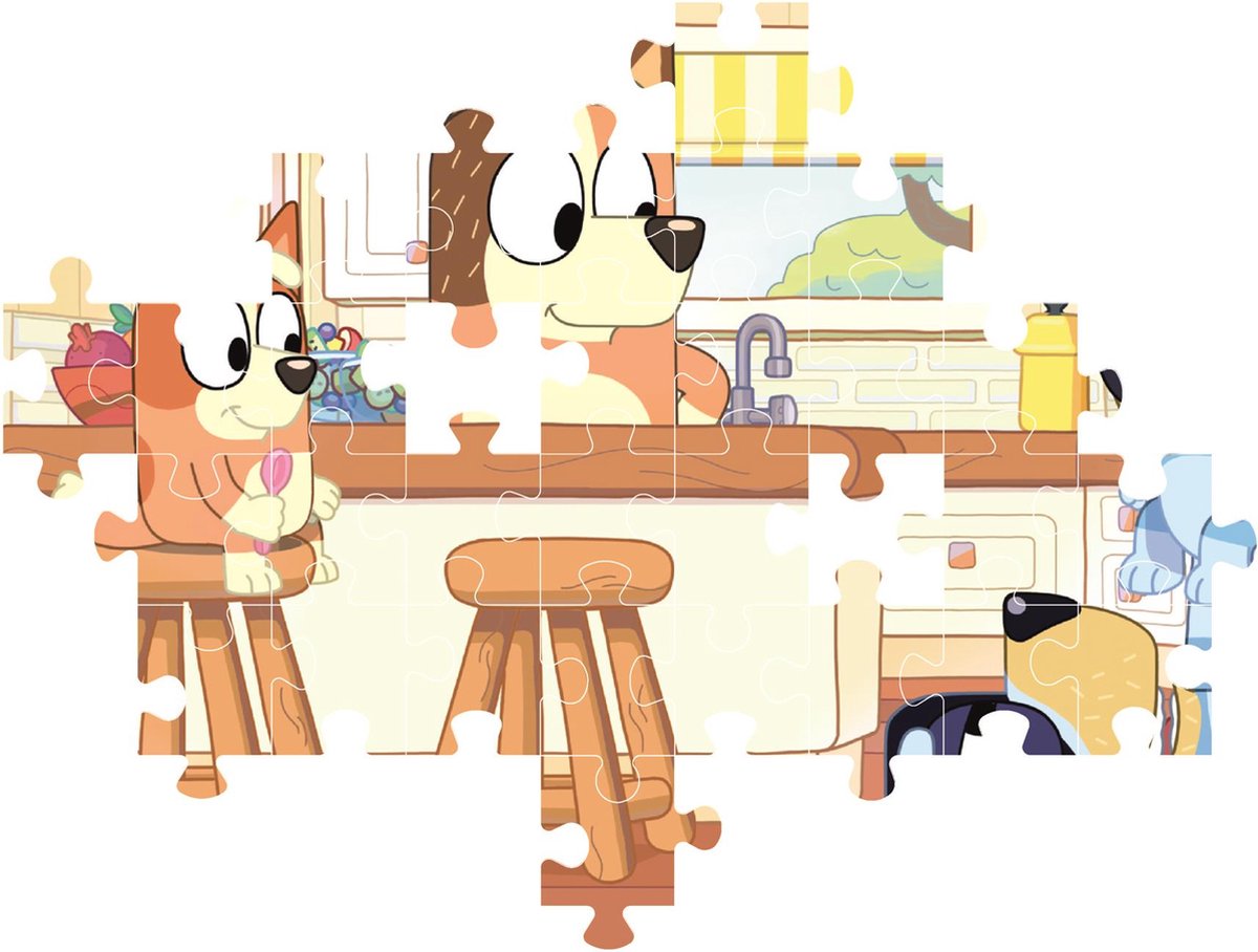 Clementoni - Puzzel - 104 Stukjes - Bluey - Puzzel Voor Kinderen - Vanaf 6 Jaar — afbeelding 3